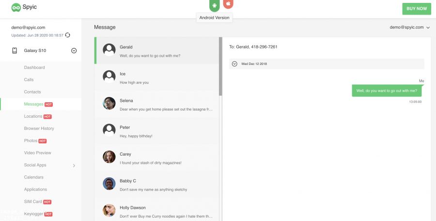 Cell Phone Spy for Iphone
