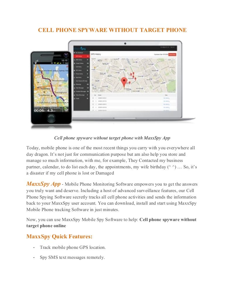 Cell Phone Spyware Johannesburg