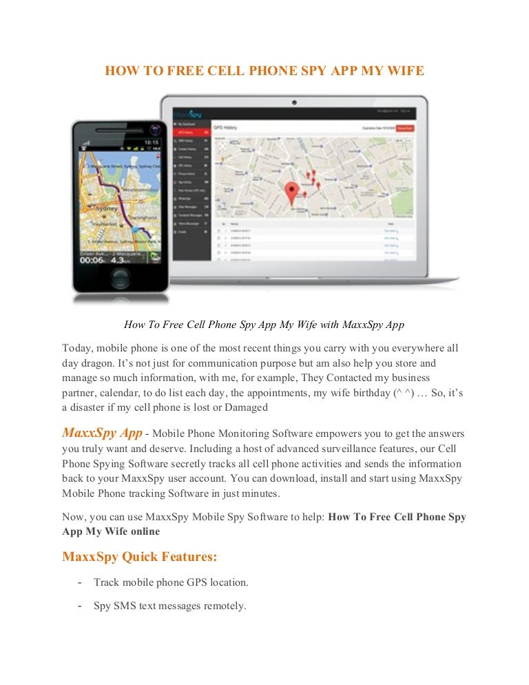 Spy Software Cell Phone